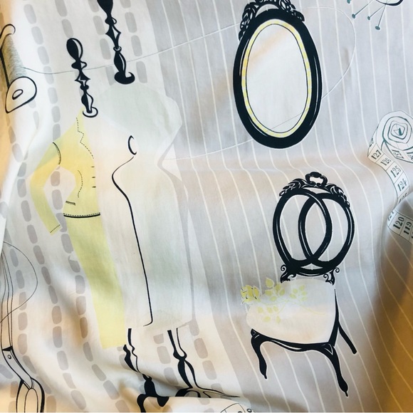 Vintage Numbered Silk Scarf - Picture 9 of 11